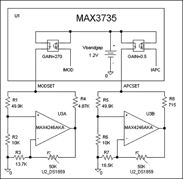 圖7. 選項3電路圖，運算放大器電路