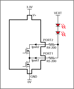 Figure 3. Paralleling outputs - the safe way.