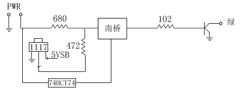 開機(jī)電路圖示例4