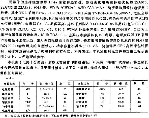 混合式優(yōu)質(zhì)放大器電路原理圖