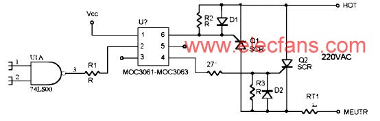 可控硅驅(qū)動(dòng)電路 http://www.qldv.cn