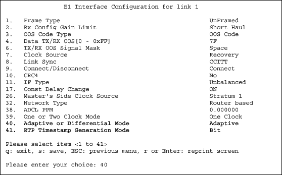 Figure 8. Interface configuration.