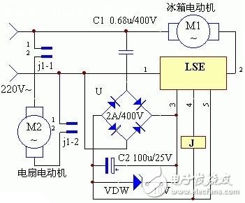 冰箱冷風控制器