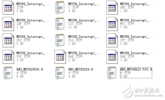 MPC89_Interrupt中斷程序