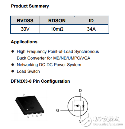 WSD3030DN N DFN3X3-8 30V 34A