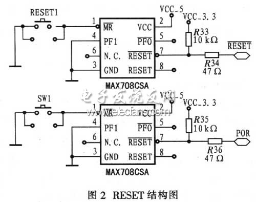 RESET模塊電路