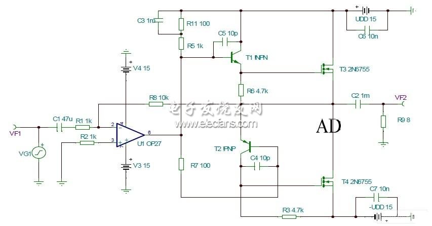 MOS 管功率放大器