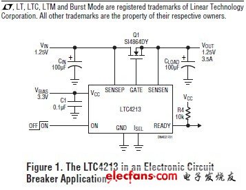 無需檢測電阻的小型DFN封裝電路斷路器