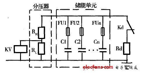  充電電壓測控與安全釋能電路