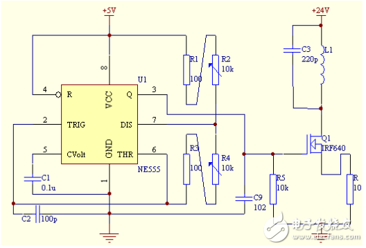 電路圖天天讀（4）：剖析無線傳能充電器電子電路設計圖