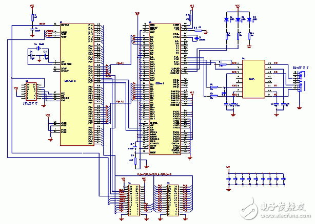 基于MSP430單片機和CS8900A的以太網終端模塊電路