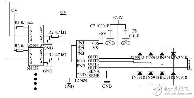 移動音樂機器人系統電路設計