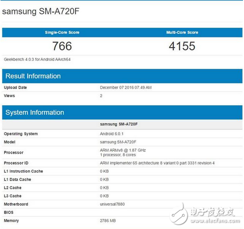 CES2017展會有望三星GALAXY A7：5.7寸觸控屏，1600萬像素