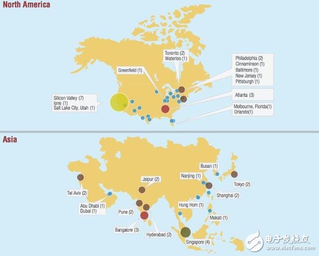 創新不再只屬于是硅谷 29%創新中心坐落亞洲