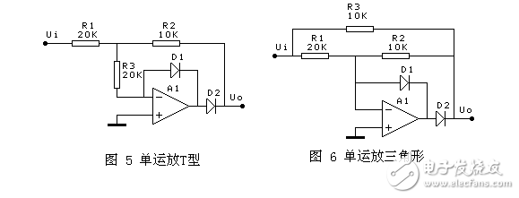 雖然這里的精密全波電路達(dá)十種，仔細(xì)分析，發(fā)現(xiàn)優(yōu)秀的并不多，確切的說只有3種，就是前面的3種。