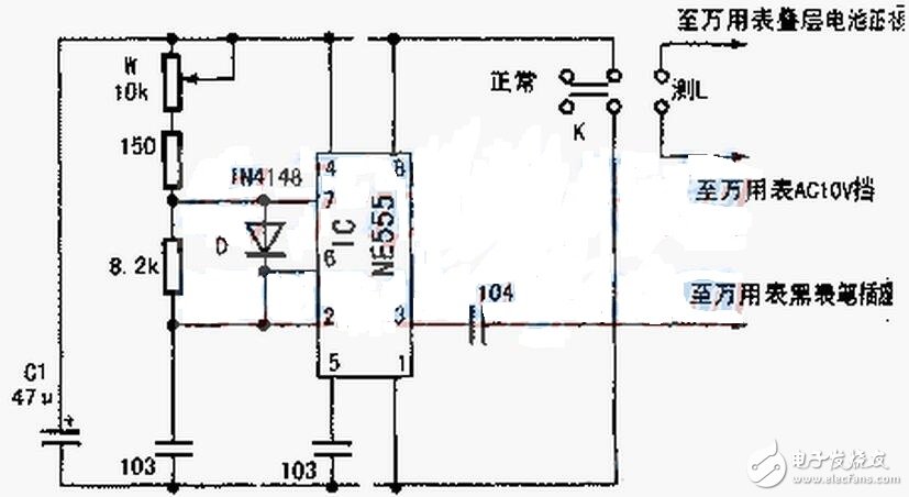 其測(cè)量原理是把被測(cè)電容和基準(zhǔn)電容連接到同一電阻上，構(gòu)成RC網(wǎng)絡(luò)。通過(guò)測(cè)量?jī)蓚€(gè)電容放電時(shí)間的比率，就可以求出被測(cè)電容的電容值。測(cè)量范圍從pF（10-12F）到幾十個(gè)nF（10-9F），并且在寄生電容的抑制和溫度穩(wěn)定性方面具有極很大的優(yōu)勢(shì)。