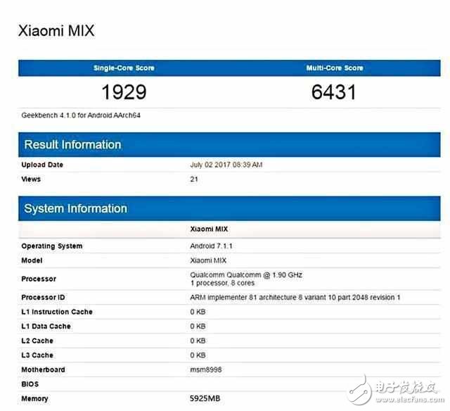 小米MIX2什么時(shí)候是上市？小米MIX2最新消息：小米MIX2配置、跑分曝光，顏值與性能爆表