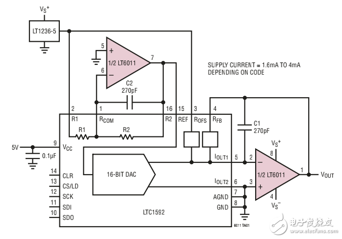 運(yùn)算放大器LT6011/6012 pdf中文資料