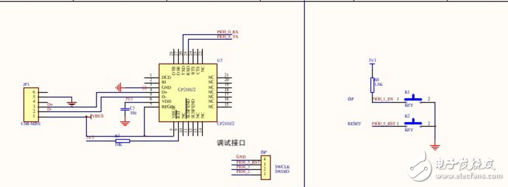 LPC800最小系統(tǒng)電路圖