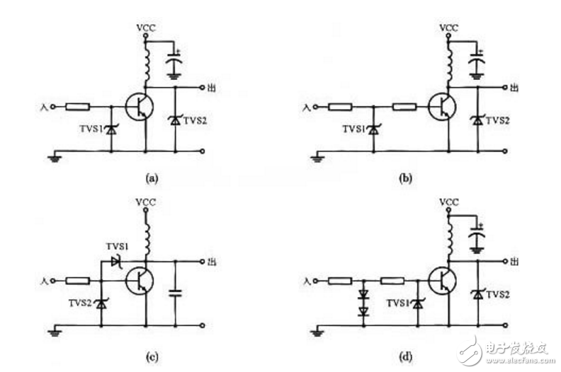 tvs二極管應(yīng)用電路