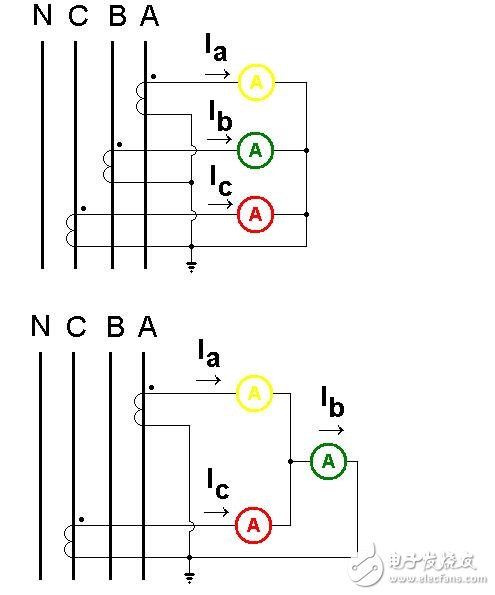 電流互感器接線圖