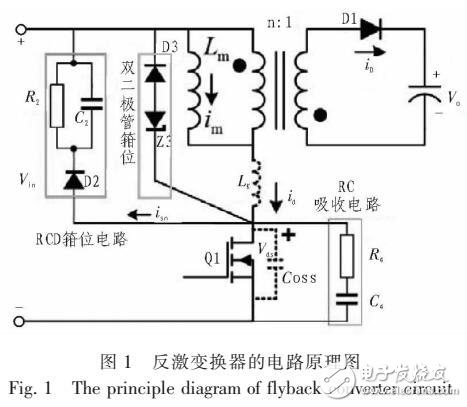 采用磁放大和固定伏特秒控制技術的反激軟開關電路