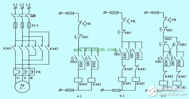 圖文結(jié)合淺談接觸器控制電機正反轉(zhuǎn)電路原理