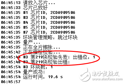 關于使用燒錄器燒錄Nand Flash