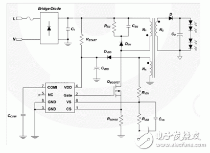 關于反激式LED驅動器的工作原理